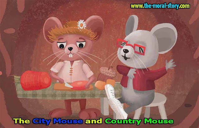 The City Mouse and Country Mouse Moral Story for Childrens in Hindi